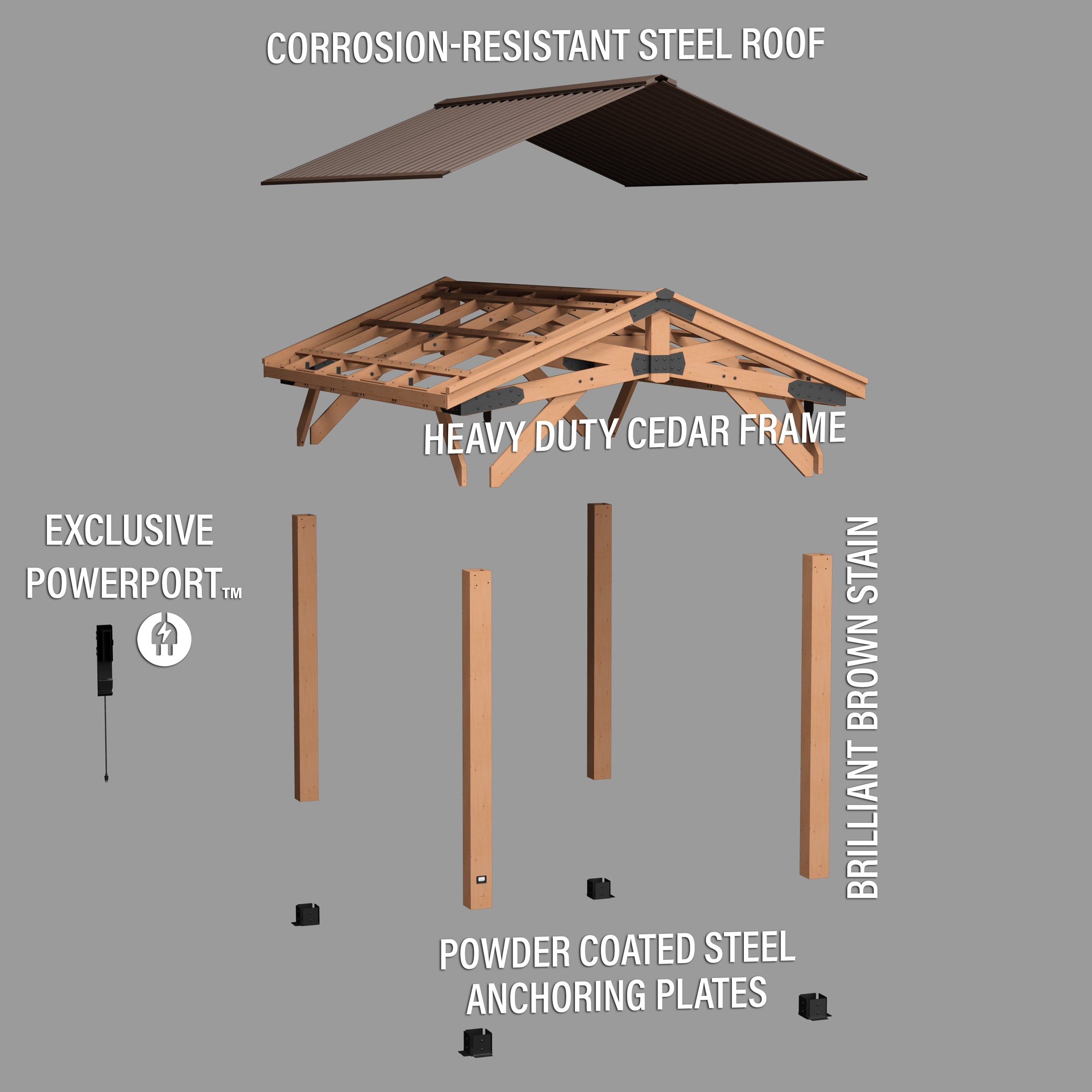 14x10 Norwood Gazebo